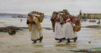 The Breadwinners, or Newlyn Fishwives by Walter Langley